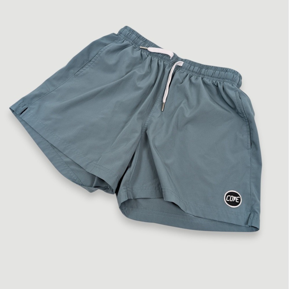 Cove Saltwater Shorts Mens 32 5" Inseam Blue Performance Athletic‎ Athleisure